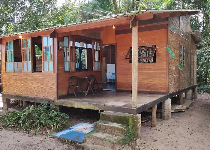 Chale Aconchegante A 50M Da Praia - Ubatumirim Ubatuba